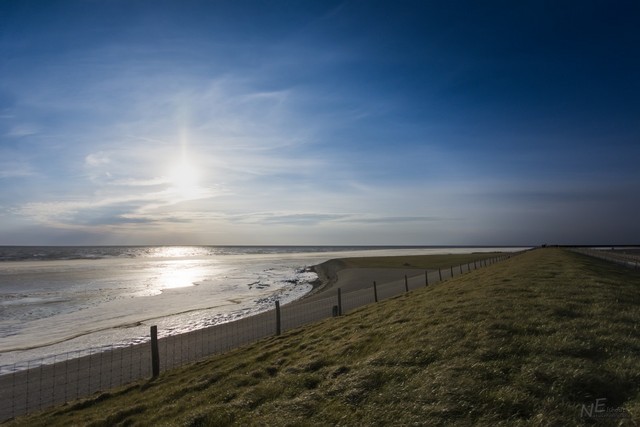 Niets zo mooi en rustig als een mooi landschap in opkomende, of ondergaande zon